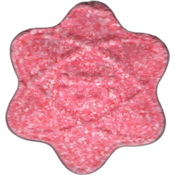 Pink Bitcoin pill — Unknown — Madrid, Spain