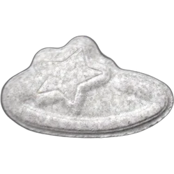 Grey Pop Smoke ecstasy pill (XTC) — MDMA 291mg — Madrid, Spain