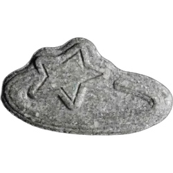 Grey Pop Smoke ecstasy pill (XTC) — MDMA — Lucerne, Switzerland