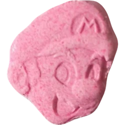 Super Mario ecstasy pill (XTC) — MDMA 202mg — Slovenia