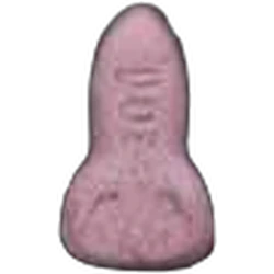 Pink NASA pill — 2C-B 11mg; Synthesis impurity — Barcelona, Spain