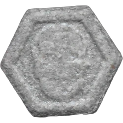 Grey Philipp Plein ecstasy pill (XTC) — MDMA 110mg — Barcelona, Spain