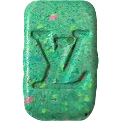 Louis Vuitton ecstasy pill (XTC) — MDMA 154mg — Slovenia