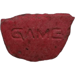 Red Capsule ecstasy pill (XTC) — MDMA — Zürich, Switzerland