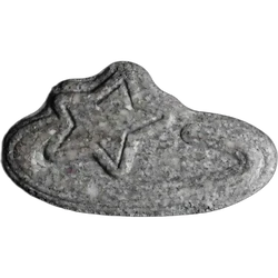 Grey Pop Smoke ecstasy pill (XTC) — MDMA — Lucerne, Switzerland
