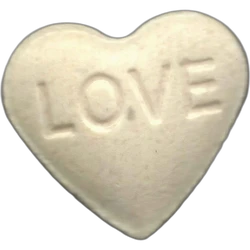Yellow Heart pill — MDMA 225mg — Barcelona, Spain