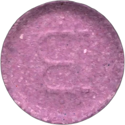 Purple Bitcoin pill — 2C-B 16mg — Barcelona, Spain