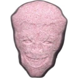 Purple Joker ecstasy pill (XTC) — MDMA 155mg — Madrid, Spain
