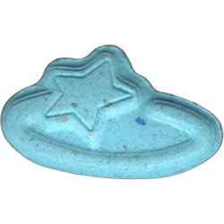 Blue Pop Smoke ecstasy pill (XTC) — MDMA 189mg — Barcelona, Spain