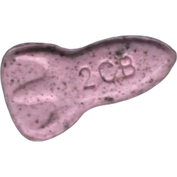 Pink NASA pill — 2C-B 10mg — Barcelona, Spain