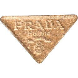 Purple Prada ecstasy pill (XTC) — MDMA 190mg — Madrid, Spain