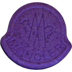 Purple NL ecstasy pill (XTC) — MDMA 116mg; MDA 2mg — Berlin, Germany