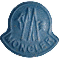 Blue Moncler ecstasy pill (XTC) — MDMA 119mg — Vienna, Austria