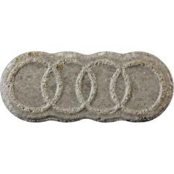Grey Audi ecstasy pill (XTC) — MDMA — Zürich, Switzerland