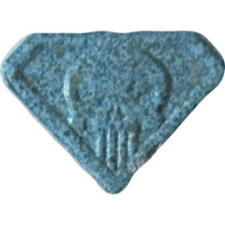 Punisher ecstasy pill (XTC) — MDMA 239mg — Slovenia