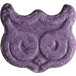 Purple Owl ecstasy pill (XTC) — MDMA; Synthesis impurity — Bern, Switzerland