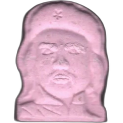 Pink Che Guevara ecstasy pill (XTC) — MDMA 33% — Barcelona, Spain