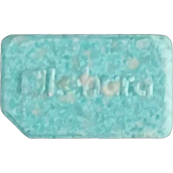 SIM Card ecstasy pill (XTC) — MDMA 248mg — Valencia, Spain