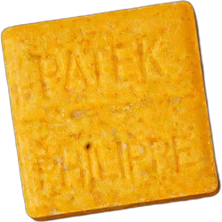 Yellow Patek Philippe ecstasy pill (XTC) — MDMA 174mg — Berlin, Germany