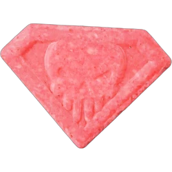 Pink Punisher ecstasy pill (XTC) — MDMA — Zürich, Switzerland