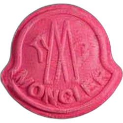 Grey Moncler ecstasy pill (XTC) — MDMA 183mg — Bern, Switzerland