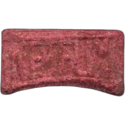 Red Netflix ecstasy pill (XTC) — MDMA 225mg — Barcelona, Spain