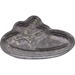 Grey Pop Smoke ecstasy pill (XTC) — MDMA 197mg — Granada, Spain
