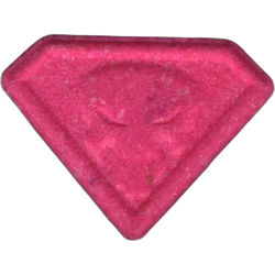 Pink Punisher ecstasy pill (XTC) — MDMA 140mg — Barcelona, Spain