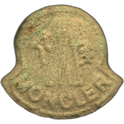 Brown Moncler ecstasy pill (XTC) — MDMA 77mg — Barcelona, Spain