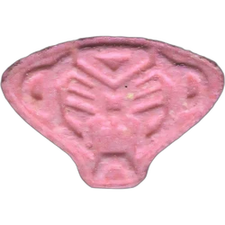 Pink Simba pill — 2C-B 10mg — Madrid, Spain