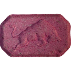 Pink Red Bull ecstasy pill (XTC) — MDMA 125mg — Vienna, Austria
