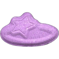 Purple Pop Smoke ecstasy pill (XTC) — MDMA 255mg — Madrid, Spain
