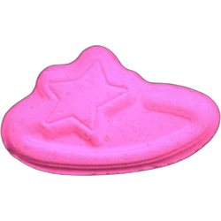 Pink Pop Smoke ecstasy pill (XTC) — MDMA 120mg — Barcelona, Spain