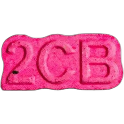Pink 2C-B pill — 2C-B 9mg — Marseille, France