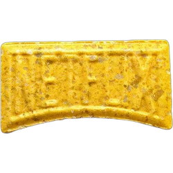 Yellow Netflix ecstasy pill (XTC) — MDMA 134mg — Berlin, Germany