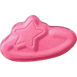 Pink Pop Smoke ecstasy pill (XTC) — MDMA 158mg — Málaga, Spain