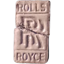 Grey Rolls Royce pill — Unknown; Synthesis impurity — Málaga, Spain