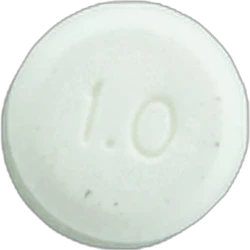 White Crystal pill — Lorazepam — Lausanne, Switzerland