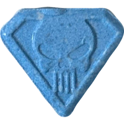 Punisher ecstasy pill (XTC) — MDMA 183mg — Slovenia