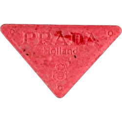 Red Punisher ecstasy pill (XTC) — MDMA — Zürich, Switzerland