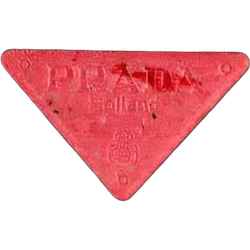 Red Prada ecstasy pill (XTC) — MDMA — Switzerland