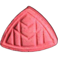 Pink Maybach ecstasy pill (XTC) — MDMA — Switzerland