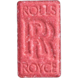 Pink Rolls Royce pill — MDMA 109mg — Madrid, Spain