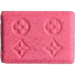 Pink Blotter pill — MDMA — Basel, Switzerland