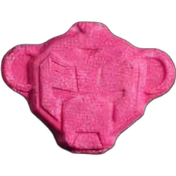 Pink Transformers ecstasy pill (XTC) — MDMA — Switzerland