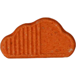 Orange Soundcloud ecstasy pill (XTC) — MDMA 154mg — Berlin, Germany