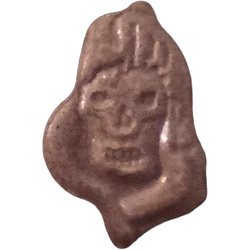 Grey Grim Reaper ecstasy pill (XTC) — MDMA 297mg — Sevilla, Spain