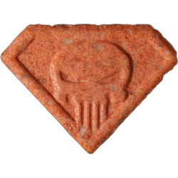 Brown Punisher ecstasy pill (XTC) — MDMA — Bern, Switzerland