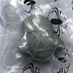 Grey Darth Vader ecstasy pill (XTC) — MDMA x2-3 — New Zealand