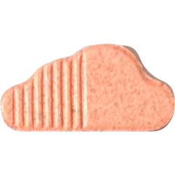 Orange Soundcloud ecstasy pill (XTC) — MDMA 178mg — Slovenia